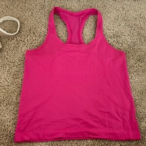 Pink Lululemon Swiftly Tank